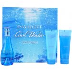 Davidoff Cool Water woman EDT 100 ml + tělové mléko 75 ml + sprchový gel 75 ml dárková sada – Sleviste.cz
