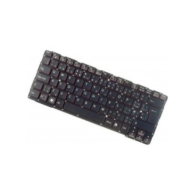 Sony Vaio SVE14A1V6EB Klávesnice CZ černá bez rámečku – Zboží Živě