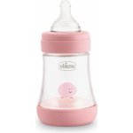 Chicco láhev kojenecká Perfect 5 silikon růžová 150 ml – Zbozi.Blesk.cz