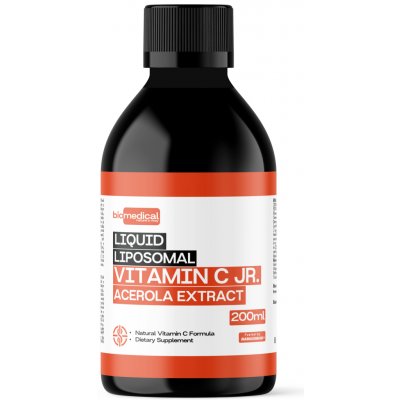 BioMedical Liposomal Vitamin C Junior Acerola Extract 200 ml – Hledejceny.cz