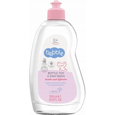 Bebble mycí prostředek na lahvičky hračky a nádobí pro děti 500 ml – Sleviste.cz