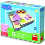 Dino Peppa Pig 12 licenční kostky – Sleviste.cz