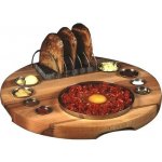 Prkénko na tatarský biftek kulaté s horkým kamenem – Sleviste.cz