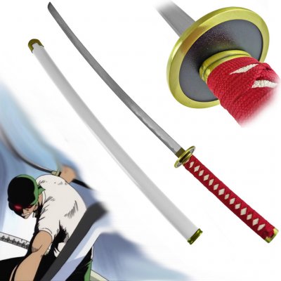 Chladné Zbraně Roronoa Zora "WADO ICHIMONJI - RED" – Zboží Mobilmania