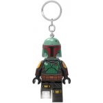 Přívěsek na klíče LEGO® STAR WARS LED BOBA FETT LGL188H – Zboží Mobilmania