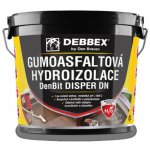 Den Braven Gumoasfaltová hydroizolace DenBit DISPER DN, kbelík 5 kg, černá – Zboží Mobilmania