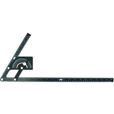 Úhloměr, 230 x 500 mm, 180°, 10088 – Sleviste.cz