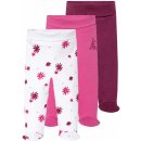 Lupilu Dívčí kalhoty „Jogger s BIO bavlnou 3 kusy vzorovaná růžová lila fialová