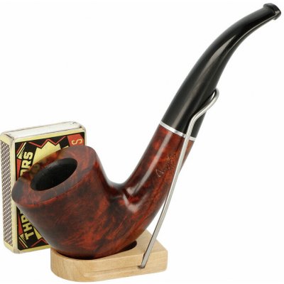 Angelo zahnutá hnědá II 9 mm – Zboží Dáma