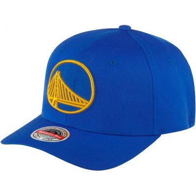 Mitchell & Ness Team Ground 2.0 Stretch Snapback Golden State Warriors Blue