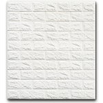 Impol Trade 3D 0002 70 x 77 cm cihla bílá 1ks – Hledejceny.cz