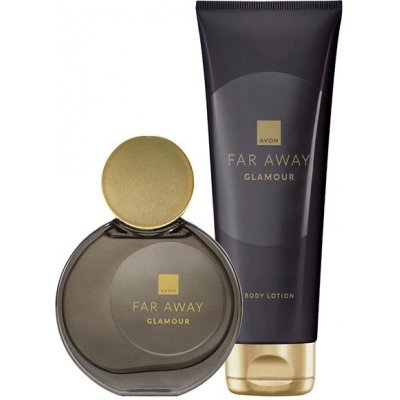 Avon tělové mléko Far Away Glamour 125 ml – Zboží Dáma