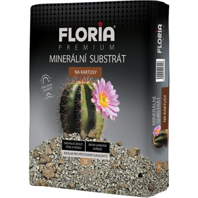 Agro CS Floria minerální substrát na kaktusy 3 l – Hledejceny.cz
