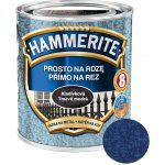 Akzo Nobel Hammerite přímo na rez 0,70L, kladívkový tmavě modrý – Hledejceny.cz