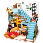 ROBOTIME Rolife DIY House: Joyin obývací pokoj s LED osvětlením – Zboží Živě
