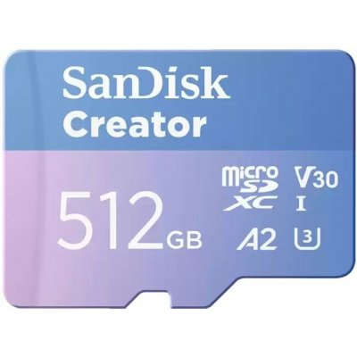 Sandisk microSDXC 512GB SDSQXAV-512G-GN6MS – Hledejceny.cz