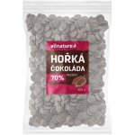 Allnature Hořká 70% pecičky 500 g – Hledejceny.cz
