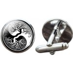 Amparo Miranda manžetové knoflíčky Jin Jang J07 – Zboží Mobilmania