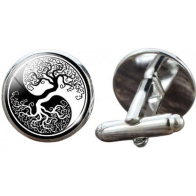 Amparo Miranda manžetové knoflíčky Jin Jang J07 – Zboží Mobilmania