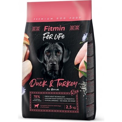 Fitmin Dog For Life Duck & Turkey 2,5 kg