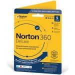 Norton 360 DELUXE 50GB + VPN 1 lic. 5 lic. 12 mes. (21405797) – Hledejceny.cz