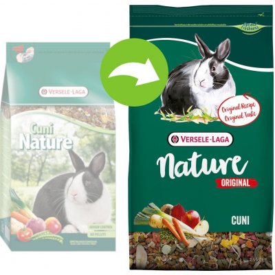 Versele-Laga Cuni Nature Original 2,5 kg – Hledejceny.cz