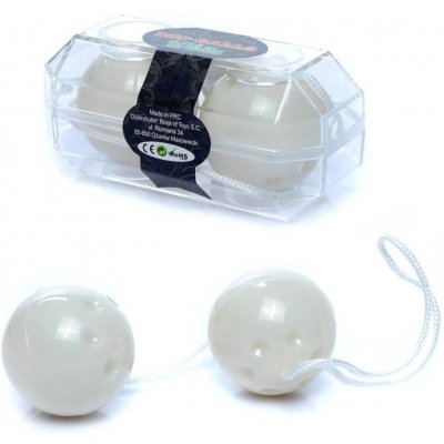 Duo-Balls White Velmi praktické gejšovské venušiny kuličky – Zboží Mobilmania