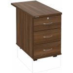Hobis K 33 Z P 80 3 zásuvky léta podél 80 cm ořech – Hledejceny.cz