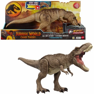 Mattel Jurský svět Celkové hodnocení T-Rex – Zboží Dáma