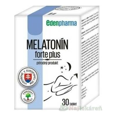 EDENPharma Melatonin 1 mg Forte Plus 30 tablet – Hledejceny.cz