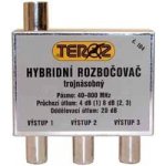 TEROZ Rozbočovač 3x hybridní širokopásmový 104 – Zboží Živě