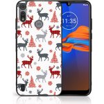 Vsechnonamobil 65989 MY ART Kryt s vánočním designem Motorola Moto E6s DEER 068 – Zboží Živě