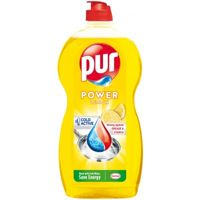 Pur Secrets of the Chef Soda Effect Lemon přípravek na ruční mytí nádobí 1200 ml – Zboží Dáma