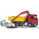 Bruder 3551 Nákladní auto Mercedes s ramenem 1:16 – Zboží Dáma
