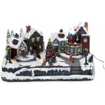 Fééric Lights and Christmas Pohyblivá vánoční scéna s osvětlením 45 x 20,5 cm – Hledejceny.cz