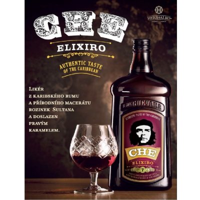 Che Guevara Elixiro 34% 0,7 l (holá láhev) – Hledejceny.cz
