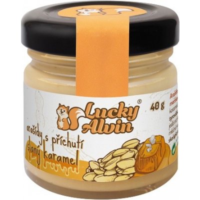 Lucky Alvin Arašídy s příchutí slaný karamel 40 g – Zboží Mobilmania