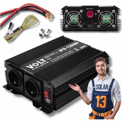NON INVERTER VOLT POLSKA IPS-1200 24V/230V 800/1200W – Zboží Mobilmania