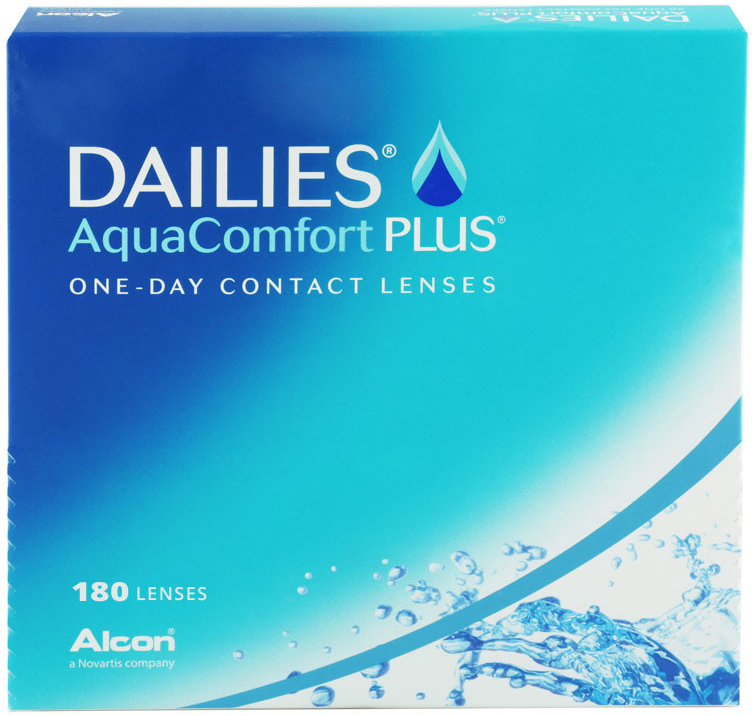 Alcon Dailies Aqua Comfort Plus 180 čoček
