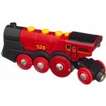 BRIO Červená lokomotiva na baterie Lola – Zboží Dáma