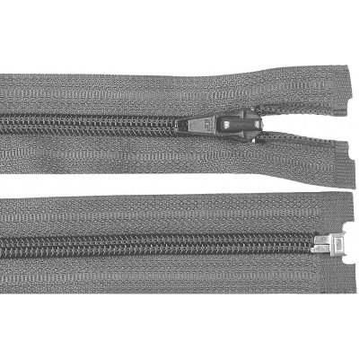 Spirálový zip No 5 délka 30 cm bundový POL, malé, 319 šedá ocelová – Hledejceny.cz