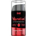 intt Vibration! Strawberry Tingling Gel 15 ml – Zboží Dáma