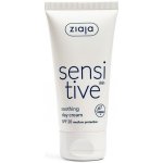 Ziaja Sensitive Skin zklidňující denní krém redukující podráždění SPF20 50 ml – Hledejceny.cz
