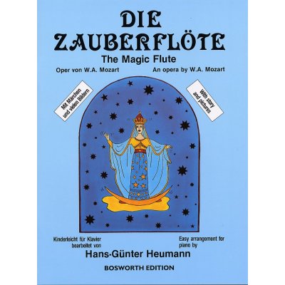 W.A. Mozart The Magic Flute noty na snadný klavír – Hledejceny.cz