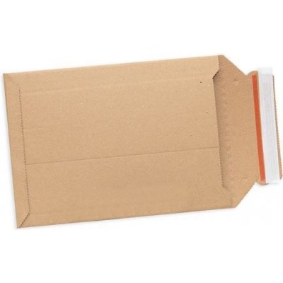 Obálka z vlnité lepenky dva lepící proužky, A2, 414 x 570 mm / 434 x 585 mm (50ks) – Zboží Živě