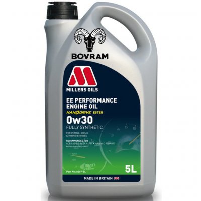 Millers Oils EE Performance 0W-30 5 l – Zbozi.Blesk.cz