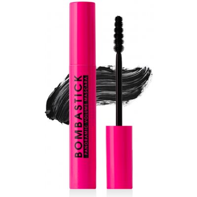 Dermacol Bombastick Panoramic Volume Mascara objemová a prodlužující řasenka Black 12,5 ml – Zboží Mobilmania