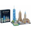 3D puzzle Revell 3D puzzle New York Skyline 123 ks
