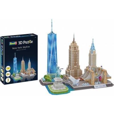 Revell 3D puzzle New York Skyline 123 ks – Sleviste.cz