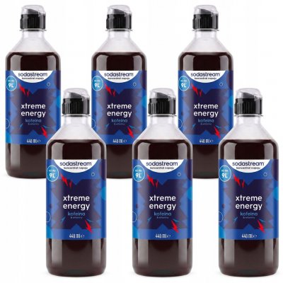 SodaStream Xtreme ENERGY SIRUP 6 x 440 ml – Hledejceny.cz